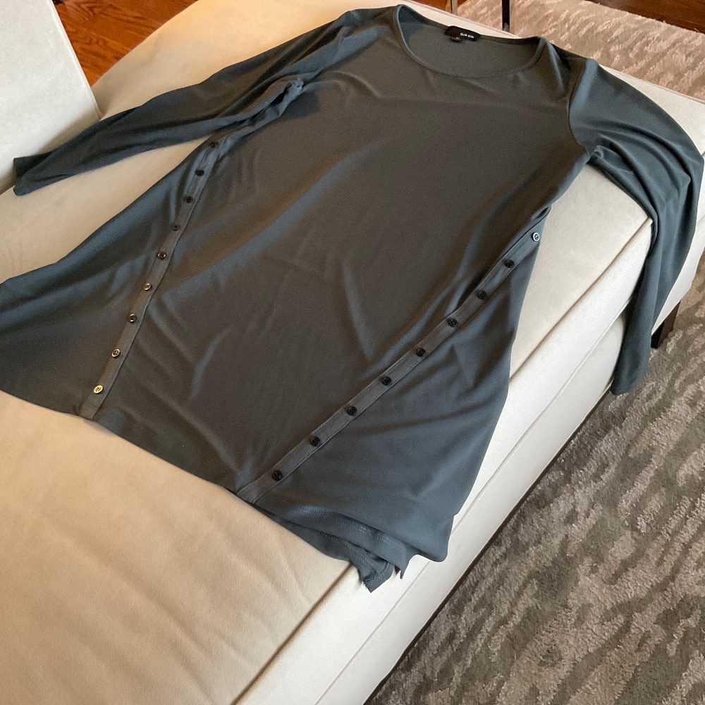 Sun Kim teal tunic size medium